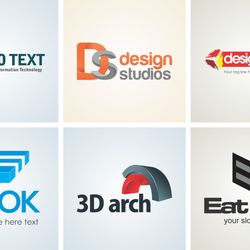 creative logo design template set 17