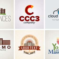 creative logo design template set 18