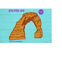 Arches National Park SVG PNG JPG Clipart Digital Cut File Download for Cricut Silhouette Sublimation Printable Art - Per