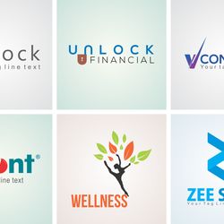 creative logo design template set 22