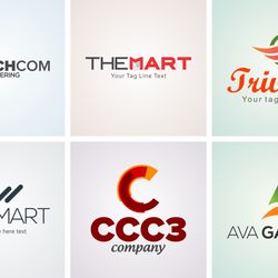 creative logo design template set 23