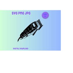 electric hair clippers clipper beard trimmer svg png jpg clipart digital cut file download for cricut silhouette art - p