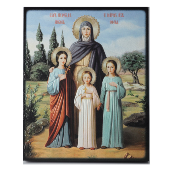 The Holy Martyrs Faith, Hope and Love and Their Mother |