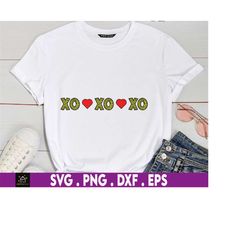 xoxo leopard svg, xoxo red heart svg, xoxo valentines day svg, valentines svg, love svg, hugs and kisses svg, happy vale