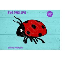 Ladybug SVG PNG JPG Clipart Digital Cut File Download for Cricut Silhouette Sublimation Printable Art - Personal Use Onl