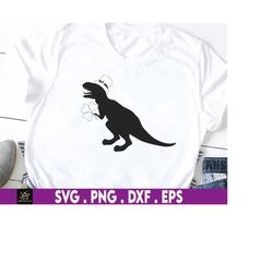 t rex dinosaur clover hat st. patrick's day svg, st patricks day svg, dinosaur lover, shamrock svg, 4 leaf clover, irish