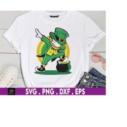 dabbing leprechauns boy st patrick's day funny svg, 4 leaf clover, irish svg, leprechaun, funny st patty's, shamrock, st