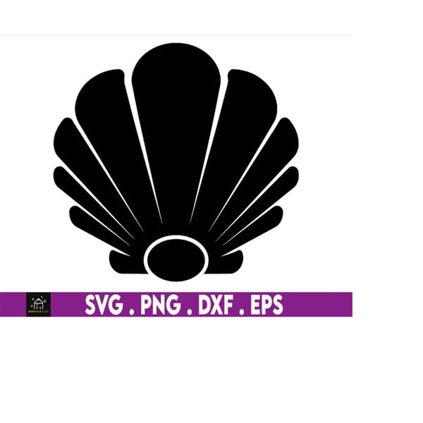 Sea Shell SVG, mermaid shell svg, ocean svg, - Instant Dig | Inspire Uplift