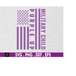 american flag military child svg, military child purple up svg, patriotic military svg, military kids svg, military kids