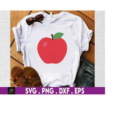 apple svg, apple png, school svg, fruit svg, teacher svg, apple monogram, red apple svg, back to school svg - printable,