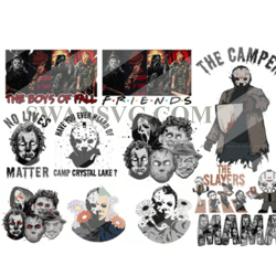 12 files horror movie png bundle, halloween bundle png