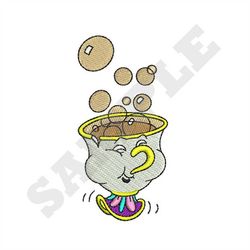 chip blowing bubbles machine embroidery design