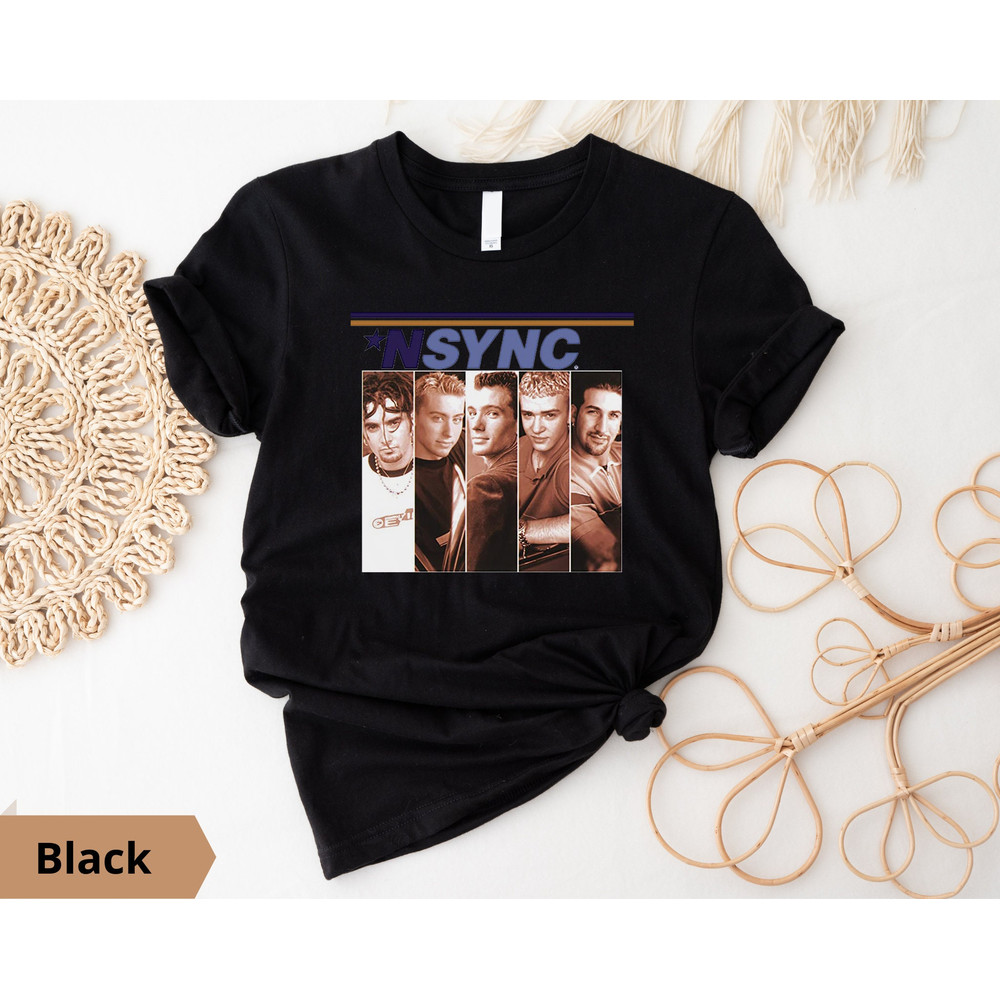 NSYNC Shirt Vintage NSYNC No Strings Attached Black Shirt Nsync Sweatshirt Nsync Vmas 2023 Shirt - 3.jpg