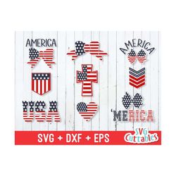 fourth of july svg, 4th of july svg, flag bow svg, flag heart, flag cross, flag pocket, dxf, eps, silhouette, cricut cut