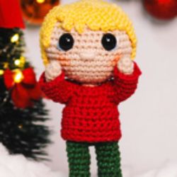 home alone kevin amigurumi  pdf pattern