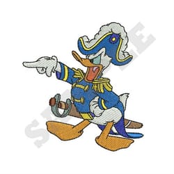 general donald duck machine embroidery design
