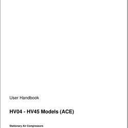 HYDROVANE COMPAIR HV04-HV45 User Hanbook
