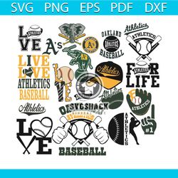oakland athletics logo bundle svg, oakland athletics logo, oakland athletics svg, oakland athletics team, oakland athlet