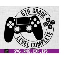 6th grade svg, sixth grade svg, back to school svg, 6th grade shirt, 6th grade clipart - printable, cricut & silhouette