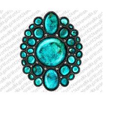Gemstone Png,Turquoise Western Heart png file,Turquoise Heart,Heart Design Png,Sublimation Designs Downloads,Digital Dow