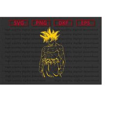 anime svg png, clipart digital, png, printable, party, decoration, manga, digital poster, instant download