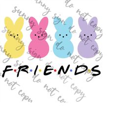 peep friends png instant download easter