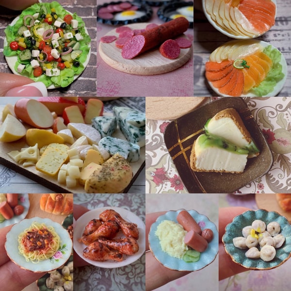 Mini Ingredients Large collection of video tutorials. Miniature food, vegetab | Inspire ...