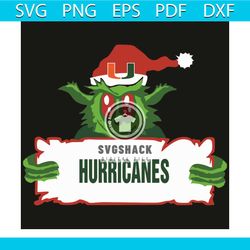 grinch miami hurricanes svg, sport svg, grinch svg, miami hurricanes svg, hurricanes svg, hurricanes logo, miami univers