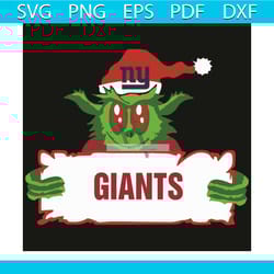 grinch new york giants svg, sport svg, grinch svg, new york giants svg, new york svg, giants svg, giants logo svg, nfl t