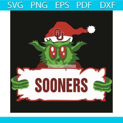 grinch oklahoma sooners svg, sport svg, grinch svg, oklahoma sooners svg, sooners svg, sooners logo, oklahoma university