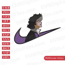 nike swoosh cowboy bebop embroidery design