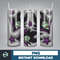 3D Inflated Halloween Tumbler, Files Cartoon Halloween Tumbler, 20oz Skinny Tumbler, Spooky Season Tumbler Png (4).jpg