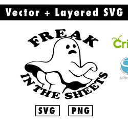 freak in the sheets svg and png files for cricut machine , anime svg , manga svg , goku svg