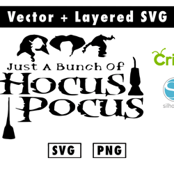 just a bunch of hocus pocus svg and png files for cricut machine , anime svg , manga svg , goku svg