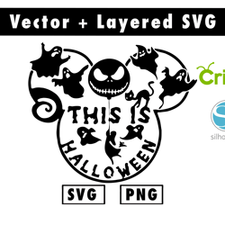 this is halloween svg and png files for cricut machine , anime svg , manga svg , goku svg