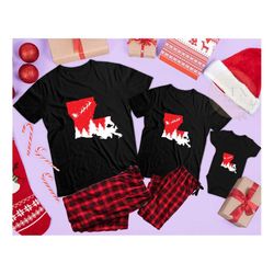 louisiana family matching christmas pajamas, matching louisiana xmas shirts, cajun family christmas shirts, louisiana xm