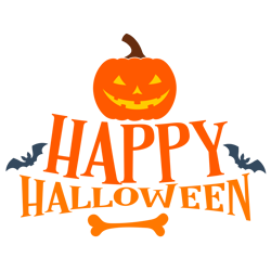 Happy Halloween Svg, Halloween Svg, Halloween Sign Svg, Silhouette, Cricut, Printing, Dxf, Eps, Png, Svg