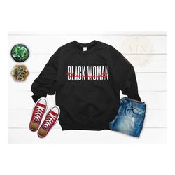 black woman therapist sweatshirt, black counselor sweatshirt, black owned clothing