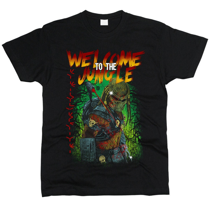 Welcome To The Jungle Predator Men T-shirt.jpg