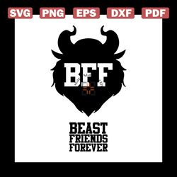 Beast Friends Forever svg
