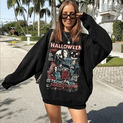 vintage michael myers halloween sweatshirt, michael myers halloween the night he came home t-shirt, horror movies shirt,