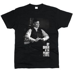 tommy shelby peaky blinders heavyweight 190 gsm cotton men t-shirt