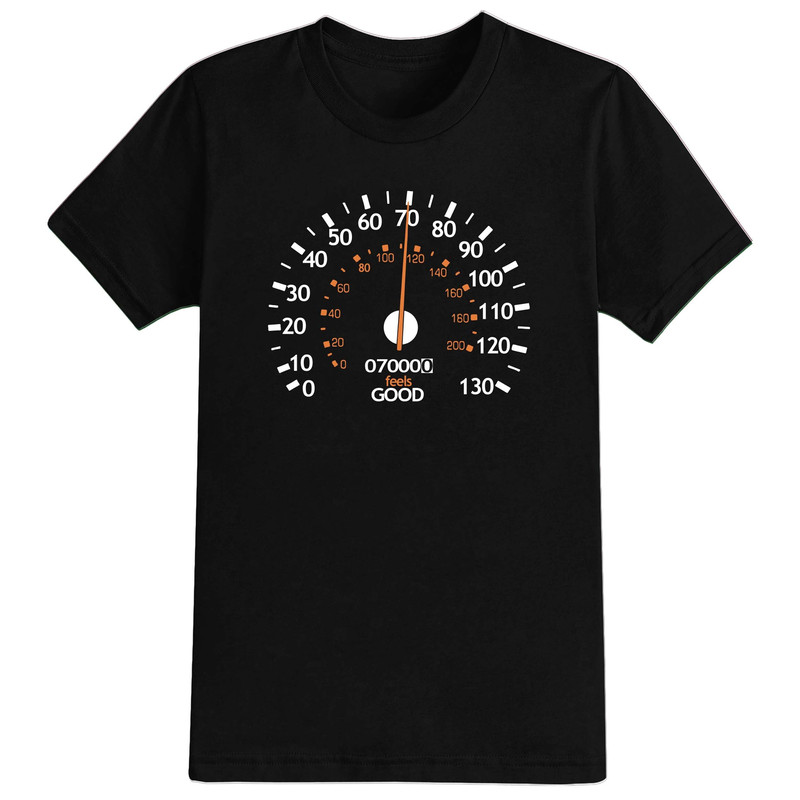 Mens Speedometer 70th Birthday Gift Seventy Gifts Year 2023 Unisex T-Shirt Funny Tee Present 70 Years Old.jpg