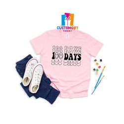 100 days, smiley face shirt, cute school shirt, school shirt, teacher shirt, 100 days of school shirt, back to school sh