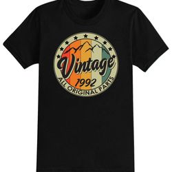 mens 30th birthday gift vintage mountain original parts thirty gifts year 1993 t shirt funny tee present 30 years old