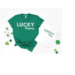 mommy and me st patricks day shirts mommy daughter son st. patrick's day shirts lucky mama lucky charm shirts pregnancy