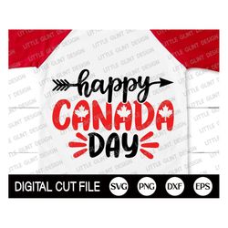 canada svg, happy canada day, canada day svg, canada flag shirt, patriotic svg, maple leaf cut file, svg files for cricu