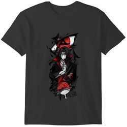 anime uchiha itachi t-shirt