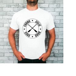custom group shirt for rowing club group, personalized canoeing crew t-shirt for kayaking group up to 5 names.