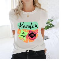 karate is my jam t-shirt, my jam shirt, karate tee, karate crew, karate fighter gift.